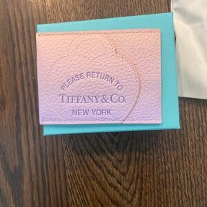 Tiffany & Co. Pink and Purple Card Holder’s